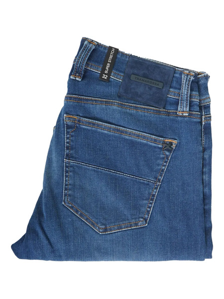  Sartoria Tramarossa Logo-patch Jeans - Blue 