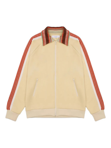  Sasquatchfabrix. Striped-panel Jacket - Yellow 