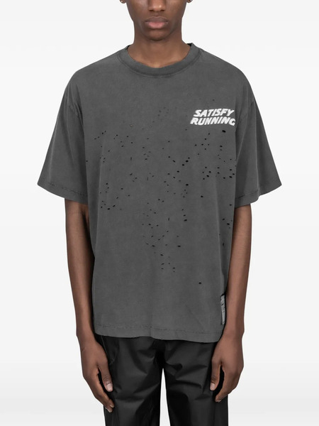  Satisfy Distressed T-shirt - Grey 