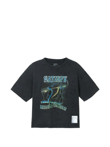  Satisfy Graphic-print T-shirt - Black 