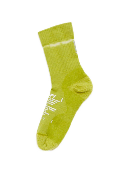  Satisfy Script Socks - Green 