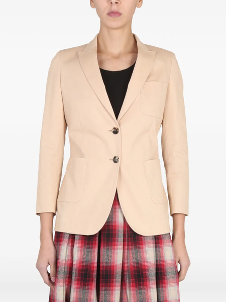  Saulina Adelaide Single-breasted Blazer - Neutrals 