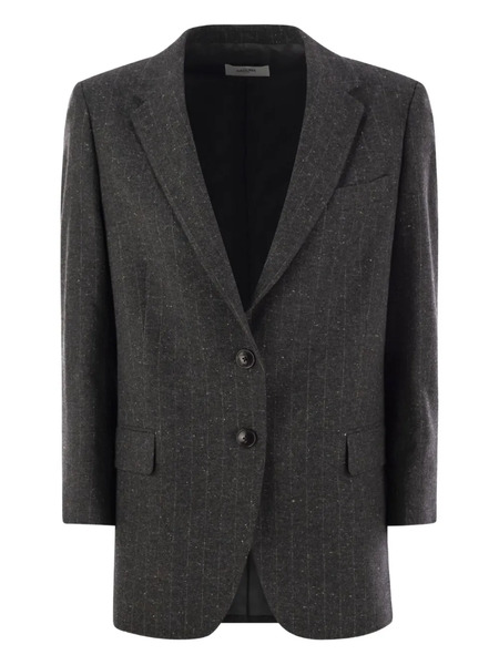  Saulina Antonia Single-breasted Blazer - Grey 