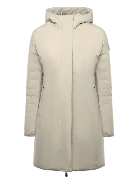  Save The Duck Adjustable Removable Hood Coat - Neutrals 