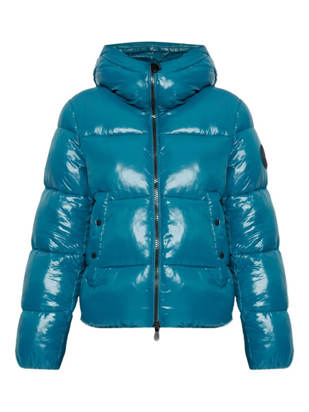  Save The Duck Biddy Hooded Puffer Jacket - Blue 