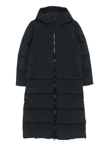  Save The Duck Hooded Quilted Coat - Black 