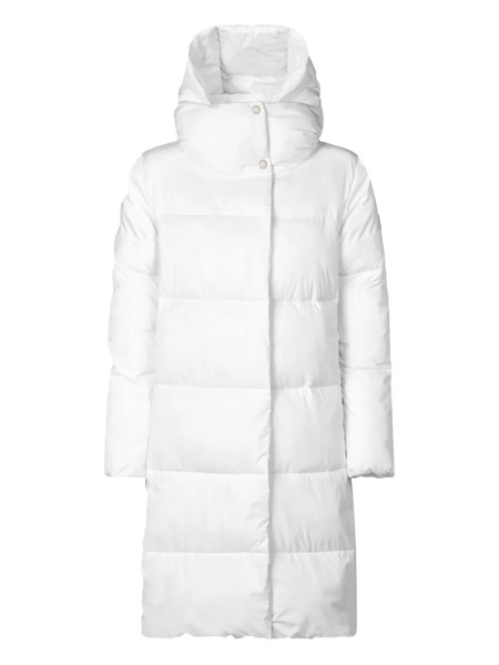  Save The Duck Hooded Quilted Coat - White 