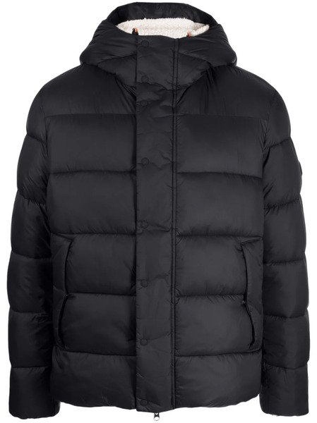  Save The Duck Hooded Quilted Jacket - Black 