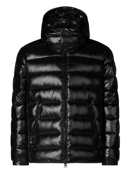  Save The Duck Hooded Quilted Jacket - Black 