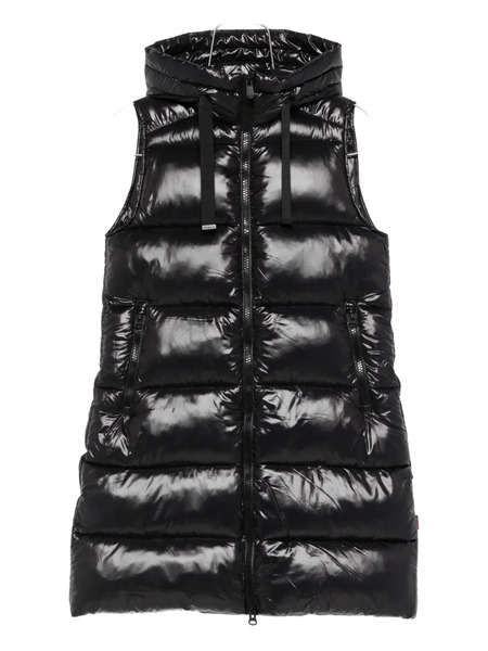  Save The Duck Hooded Zip-up Jacket - Black 