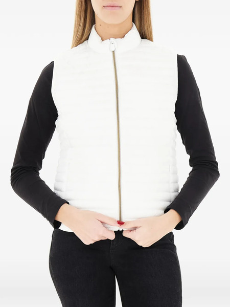  Save The Duck Iris Quilted Vest - White 