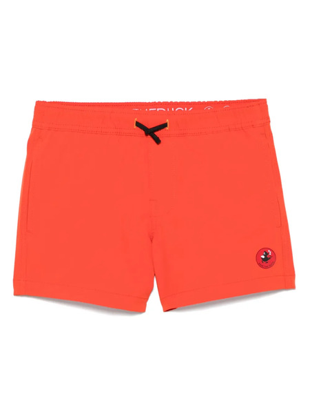  Save The Duck Kids Adao Swim Shorts - Orange 