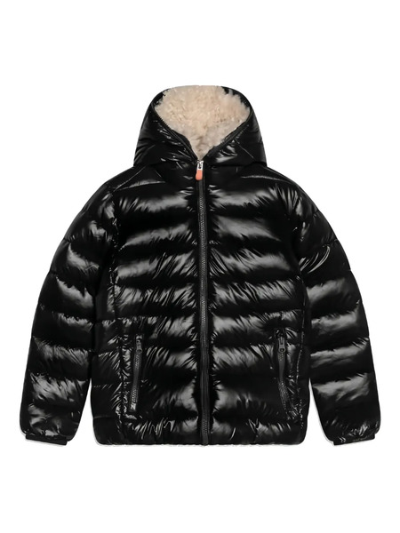  Save The Duck Kids Hooded Jacket - Black 