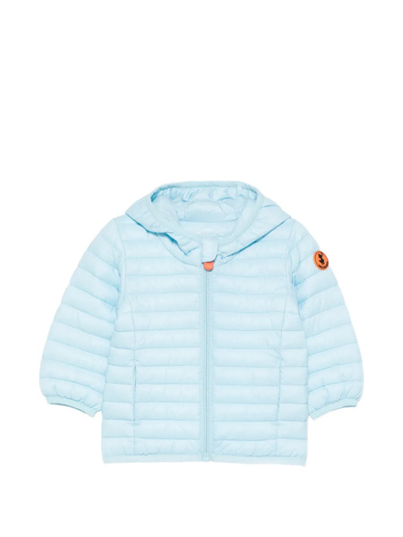  Save The Duck Kids Hooded Padded Jacket - Blue 