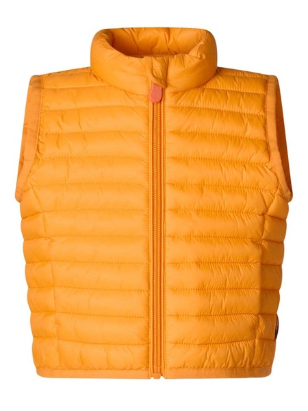  Save The Duck Kids Hooded Quilted Gilet - Orange 