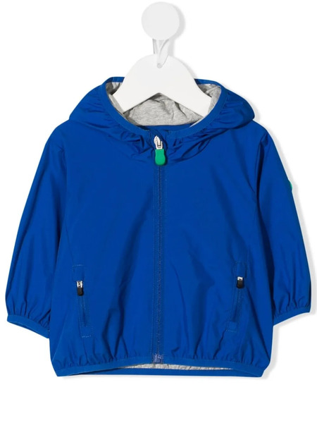  Save The Duck Kids Hooded Rain Jacket - Blue 