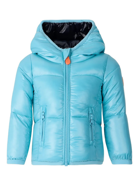  Save The Duck Kids Jody Hooded Puffer Jacket - Blue 