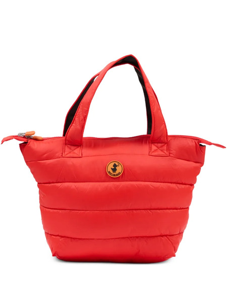  Save The Duck Kids Quilted Casual Shoulder Bag - Red 