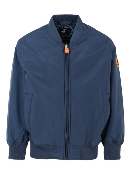  Save The Duck Kids Zip Bomber Jacket - Blue 