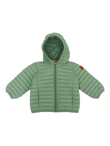  Save The Duck Nene Hooded Quilted Jacket - Green 