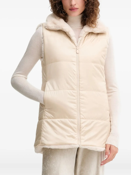  Save The Duck Nives Faux-fur Gilet - Neutrals 