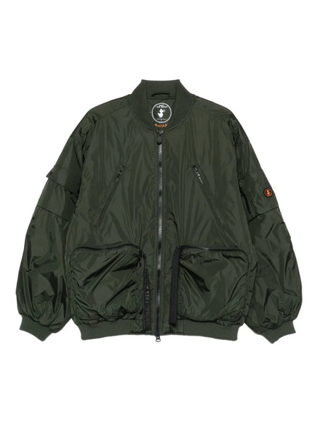 Save The Duck Pocket Zip Jacket - Green 