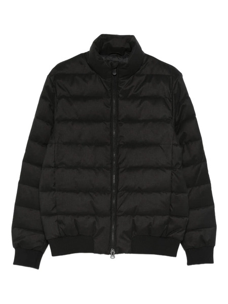  Save The Duck Quilted Zip-up Sweater - Black 