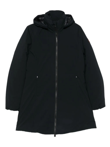  Save The Duck Rachel Hooded Zip-up Coat - Black 