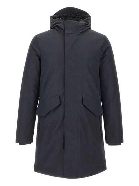  Save The Duck Will21 Raymond Drawstring Hood Parka - Blue 