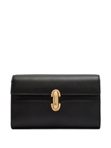  Savette Symmetry Grained Clutch Bag - Black 