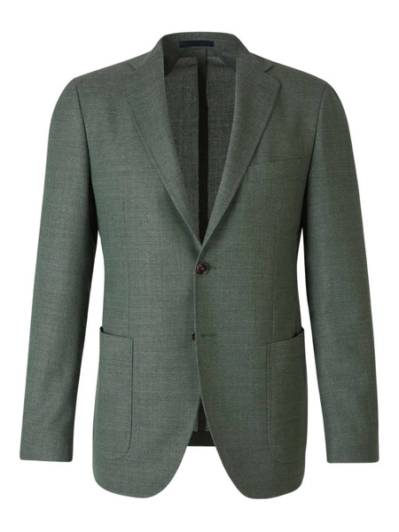  Scabal Patch-pockets Blazer - Green 