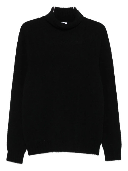  Scaglione Turtleneck Merino-blend Sweater - Black 