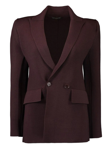  Scanlan Theodore Knitted Blazer - Brown 