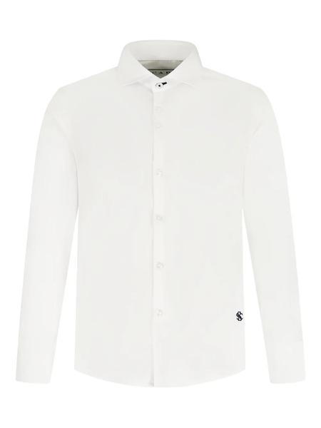  Scapa Cutaway Collar Shirt - White 