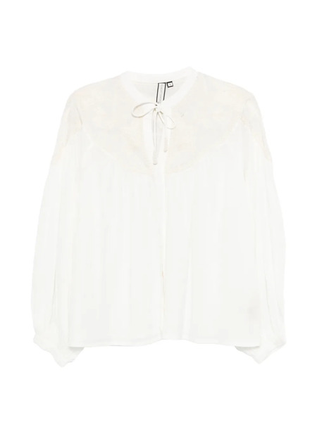  Scarlett Poppies Petronella Embroidered Blouse - White 