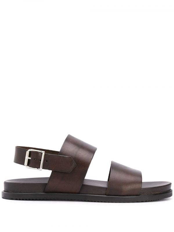  Scarosso Antonio Strap Sandals - Brown 