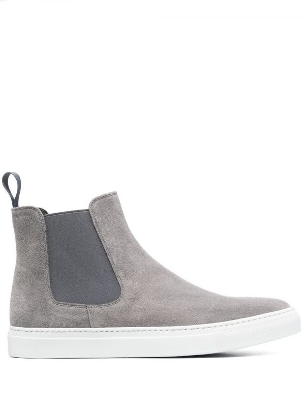  Scarosso Elasticated Side-panel Sneakers - Grey 