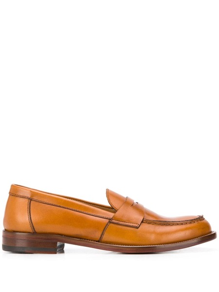  Scarosso Harper Slip-on Loafers - Brown 