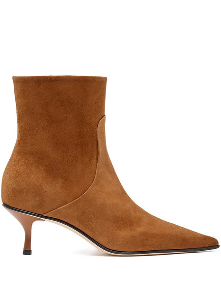  Scarosso Jamie Pointed-toe Boots - Brown 