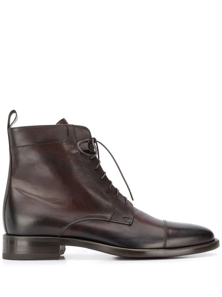  Scarosso Lace Up Boots - Brown 
