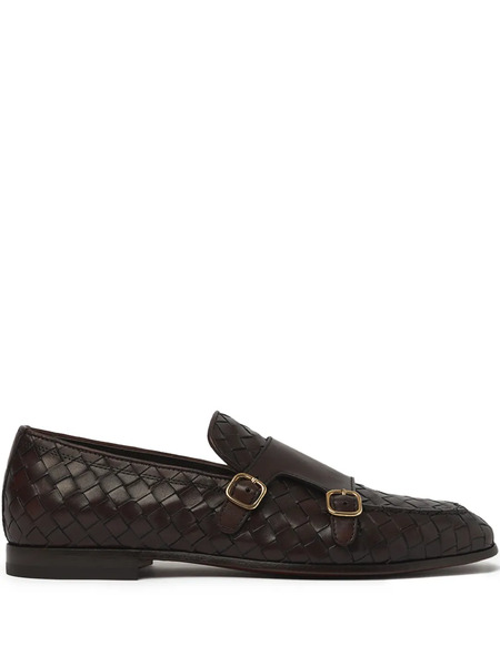  Scarosso Leather Loafers - Brown 
