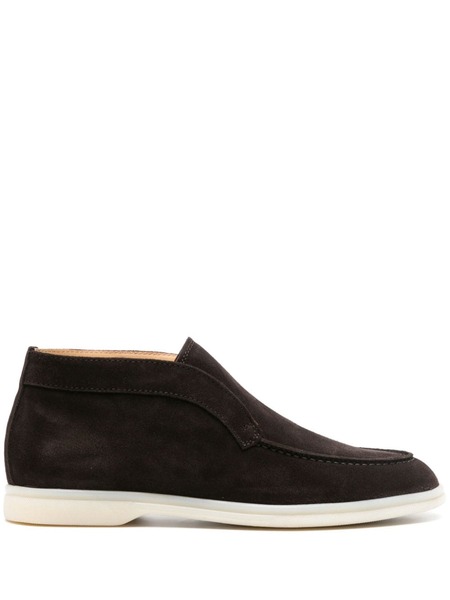  Scarosso Leonarda Suede Ankle Boots - Brown 