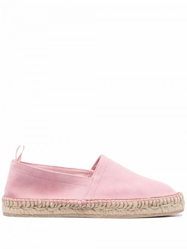  Scarosso Lola Suede Espadrilles - Pink 