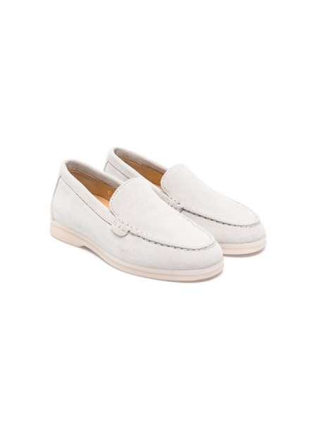  Scarosso Ludovica Slip-on Suede Loafers - Blue 