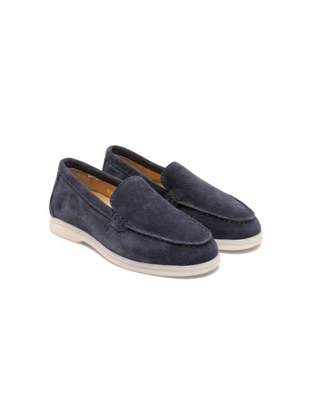  Scarosso Ludovica Suede Loafers - Blue 