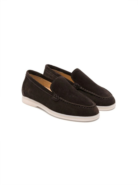  Scarosso Ludovica Suede Loafers - Brown 