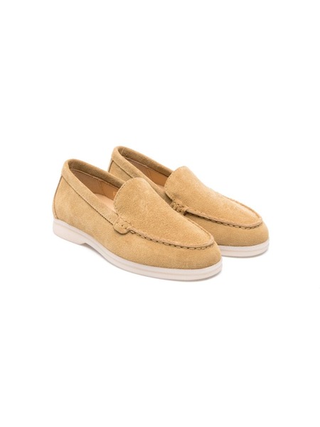  Scarosso Ludovica Suede Loafers - Neutrals 