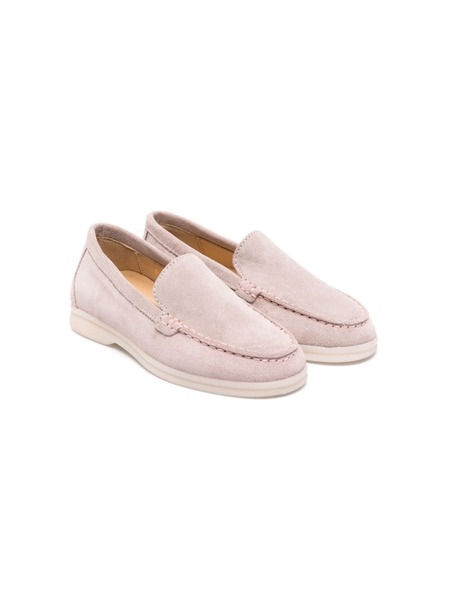  Scarosso Ludovica Suede Loafers - Pink 