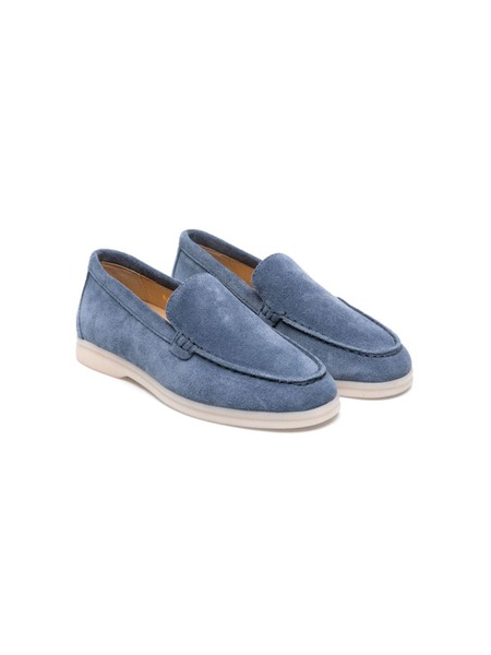  Scarosso Ludovico Suede Loafers - Blue 