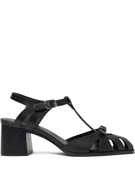  Scarosso 55mm Giulia Block-heel Strappy Sandals - Black 